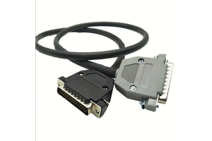 Servo Drive DB37 Male-Female Connector Cable PVC Jacket Robot & Printer Data Transmission Cable