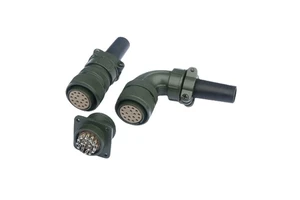 Supply 20-29S 17-core Male/Female Copper Servo Motor Connector/Encoder Connection US Aviation Standard Aviation Plug IP67 Rating