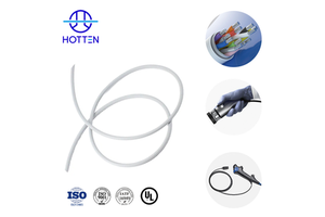 12C Silicone Super Soft Flexible Medical HD Screen Handle Coaxial Cable Amazing Quality PFA Insulated Endoscope Cable