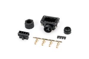 JN4 Series 4Pin Waterproof Encoder Plug Connector ,for Mitsubishi Servo Motor,JN4FT04SJ1-R