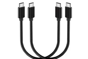 USB 3.1 C to USB C Cable 100W 1ft Fast Charging PD Cord 10Gbps High Speed Data Video 10g 4k High Speed Data Transfer Cables