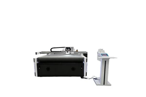 Custom Promotion Packing/Package Carton/Outer Box Printing Paper Cutting Machine Table Oscillating CNC Delta Motor Pump