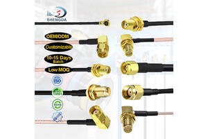 Coaxial Cable RG316 RG174 RG178 RG58 Pigtail Jumper Cable SMA RF Coax Cable Assembly Communication Cables