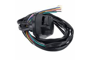7 Pin Trailer Socket Cable 1.5m Wire European Car Trailer Wiring Connector