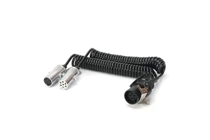 15 Pin 7 Pin Trailer Coil Cable 1 to 2 Heavy Duty Truck Spring Wire Europe Custom