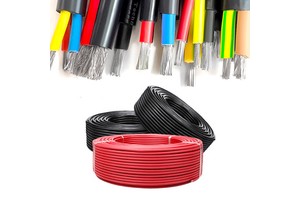 XLPO Insulation PV Solar Cable 1000V-1500V 4mm2-10mm Power PVC Sheath 30A Rated DC Solar Cable XLPO Certif