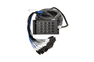 Manufacturer Audio Video OEM Professional 8/12/16/20/24/32/40 Channel Multicore XLR Audio Snake Cable with Stage Box
