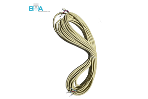 UL 24AWG 4-Core TPE Cord To Cord Wire Harness 9.9M/32.48ft Beige For Industrial Wiring & Power Transmission