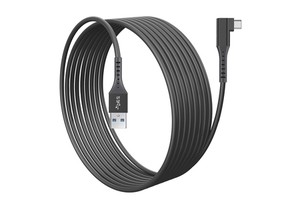 OEM 5M USB Cable 15Ft Right Angle USB Type-C 3.0 Cable High-Speed 5Gbps Data Transfer Without Repeater Tether Cord For VR Camera