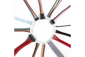 High Quality Custom Flat Cable JST XH SH VHR Electrical Wires Harness with JST Connector