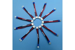 Custom Wire Harness Jst VHR 3.96mm to O Ring Terminal Electrical Wire Harness JST VH 3.96mm Pitch Cable Assembly