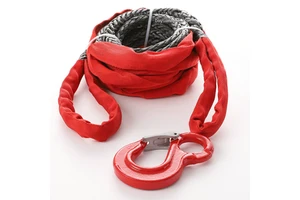 Customized Color Off Road Kinetic Recovery Rope Nylon Tow Rope 50Tons Car Tow Cable Towing Strap Rope with Hooks