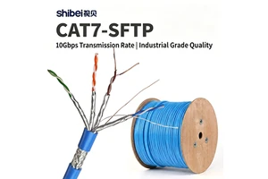 Top Quality 305 Meters CAT7 SFTP Cable 10Gbps Gigabit Shielded Network Wire For Industrial Automation Cat 7 Ethernet Cable