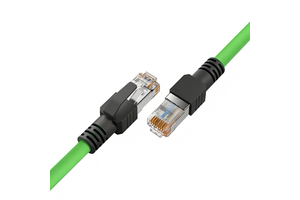 High Flex Industrial Cat5e SF/UTP Cable RJ45 to RJ45, Multi Stranded Copper PVC Jacket Industrial Ethernet Cord