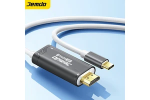 Jemdo USB3.0 Type-C HD 4K60HZ+PD100W Multimedia Capture Card Data Cables 1/2 Live Game Camera Switch for High Definition 4K