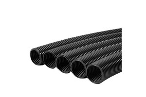 LeDES 25 Mm HD Electrical Solar Flexible Corrugated PVC Conduit AS/NZS 2053 Extremely UV Resistant Pipe Conduit 20mm