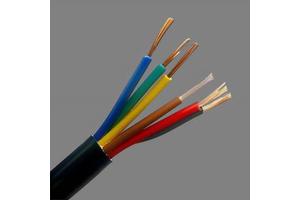 RVV Impact Resistant PVC Cable For Construction Site Temporary Power