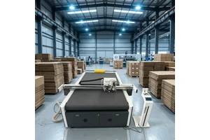 Small Business Manufacturing Cutting Machines for Vinyl Sticker Lunch Box Die Digital CNC Flatbed Vibrating