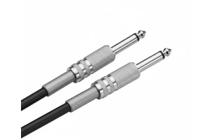 Customized Specification Silver Monitor Audio Speaker Cable Twisted Pair TRS Connector Non-Shielded 4K/1080P Resolution OEM