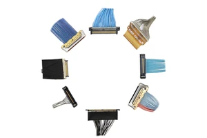 Hotten HRS DF81 Drone Cable Assembly 42AWG 30 Pin Custom Wire Harness Micro Coaxial Cables for Drones