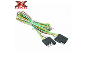 10 12 14 18 16 Gauge Awg 4c Bonded Trailer Light Cable Wire Harness Automotive Wire