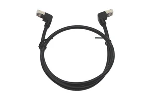 Network STP Right Angle Male to Male Cat5e Cat6 Ethernet 90 Degree Rj45 Lan Cable