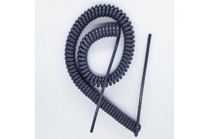 China Manufacturer Multicore Electrical Spring Spiral Coiled Wire Cable