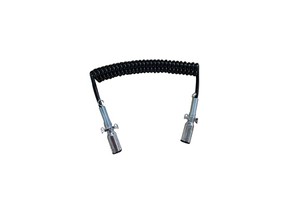 Heavy Duty ABS Trailer Cable, American Type 7 Way 15ft Heavy Duty Cable Trailer Power Cord