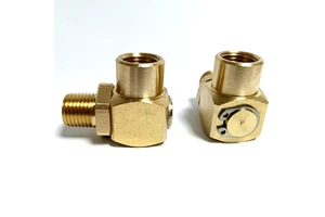 Full Size 90 Degree Male And Female High Pressure Brass Fire Hose Reel Swivel Joint Swivel Elbow