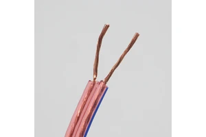 CCA 2*3mm PVC Speaker Wire 80M Coil Audio Cable for Home Theater KTV Stage Sound System Connection