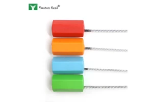 YTCS107 Custom Length Steel Wire Seal 1.0mm 1.8mm Diameter Security Cable Seal For Tanker Container Van