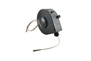 New Design Retractable 7m Anti-fire PP Plastic Power Cable Reel Auto Locking System BNC Connectors DYH-1703 for