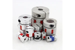 HAOGONG XL 20 25 30 8mm High Transmission Efficiency Rotary Encoder Couplings Spider Jaw Flexible Aluminum CNC Servo Motor