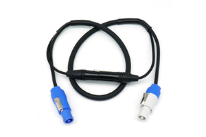 Secure 20A 3x 1.5 3x 2.5 XLR Plug-In/Out DMX Cable Stage Lighting LED Screens Fastening Audio Equipment Oxygen-Free Copper PVC