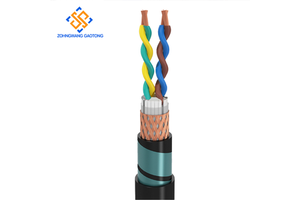 Armored Flexible Shielded Cable RVVSP For Robotics & Heavy Machinery Wiring Armored Cable Flexible Double Protected Cable