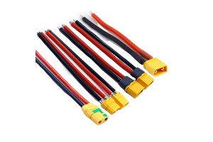 Amass XT30 XT60 XT90 Male Female Connector Battery Cable Gold Plated Contacts IP40 Protection Lithium Electric Guangdong