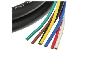 14 Gauge 7 Conductor Trailer Cable Wire 7 Colors Cores Trailer Light Cable Trailer Wire Brakes Wire