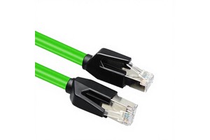 Factory Wholesale High Flexibility Gigabit Cat6A RJ45 Internet Cable Industrial Ethernet LAN Communication Cables