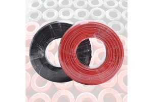 Factory Wholesale Solar Panels PV Solar Cable XLPE for for 4mm 6mm UV Resistant IP68 Flame Retardant V-0 Home