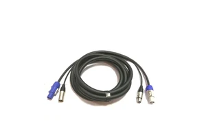 1 Meter 3*2.5mm2 - Stage Lighting Power Cable, DMX Signal 2-In-1, Display Screen Lighting Power Signal Cables