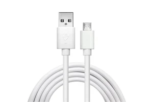 1M/2m Pure Copper PVC Micro USB Fast Charging & Data Cable for Android & IOS Phones Computer Earphones & Camera