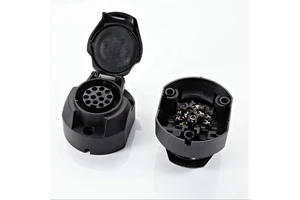 13 Pin European Standard Trailer Socket 13 Way Trailer Connector Power Cable Trailers Accessories