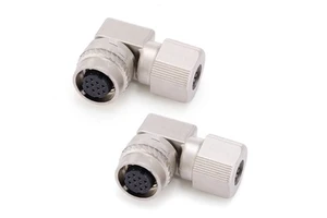DDK CM10 WATERPROOF CONNECTOR CM10-SP10s-m Mitsubishi Servo Motor Encoder Elbow Aviation Plug Square Disk Connector Ddk-10 Core