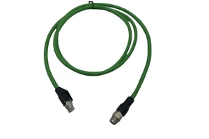 SVLEC M12 A CODE 8 PIN to RJ45 CAT5E INDUSTRIAL ETHERNET CABLE for AUTOMATION
