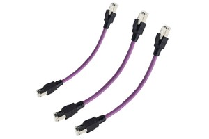 Industrial Ethernet Cable High Flexible Communication Cable Cat 5 5A 5E 6 6A 7 8 Snagless Shielded RJ45 Ethernet Patch Cable