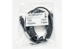 3 Meters Retractable Spiral Spring Coiled RJ45 to USB Cable for Zebra Symbol LS2208 DS2208 LS4208 LS4478 DS9208 DS3578 DS9208
