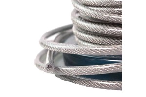 7x7 7X19 Wire Nylon PVC PA Plastic Coated Steel Wire Rope