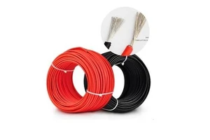 1000 15000vdc Tuv Certificatate 6mm2 Dc Solar Cable with Bottom Price