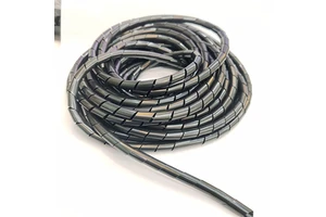 Spiral wrapping band 10mm wire wrap sleeve cable management organizer cord protector cable winder