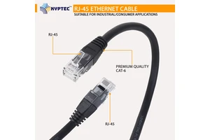 Industrial GigE Ethernet Cable CAT6 RJ45 Connectors High Speed Network Cable for Machine Vision and Automation Systems